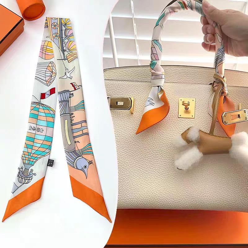 Mulberry Silk Scarf for Handbags