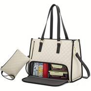 Lunch Tote Stylish Work Tote Bag Insulated with Leakproof Compartment