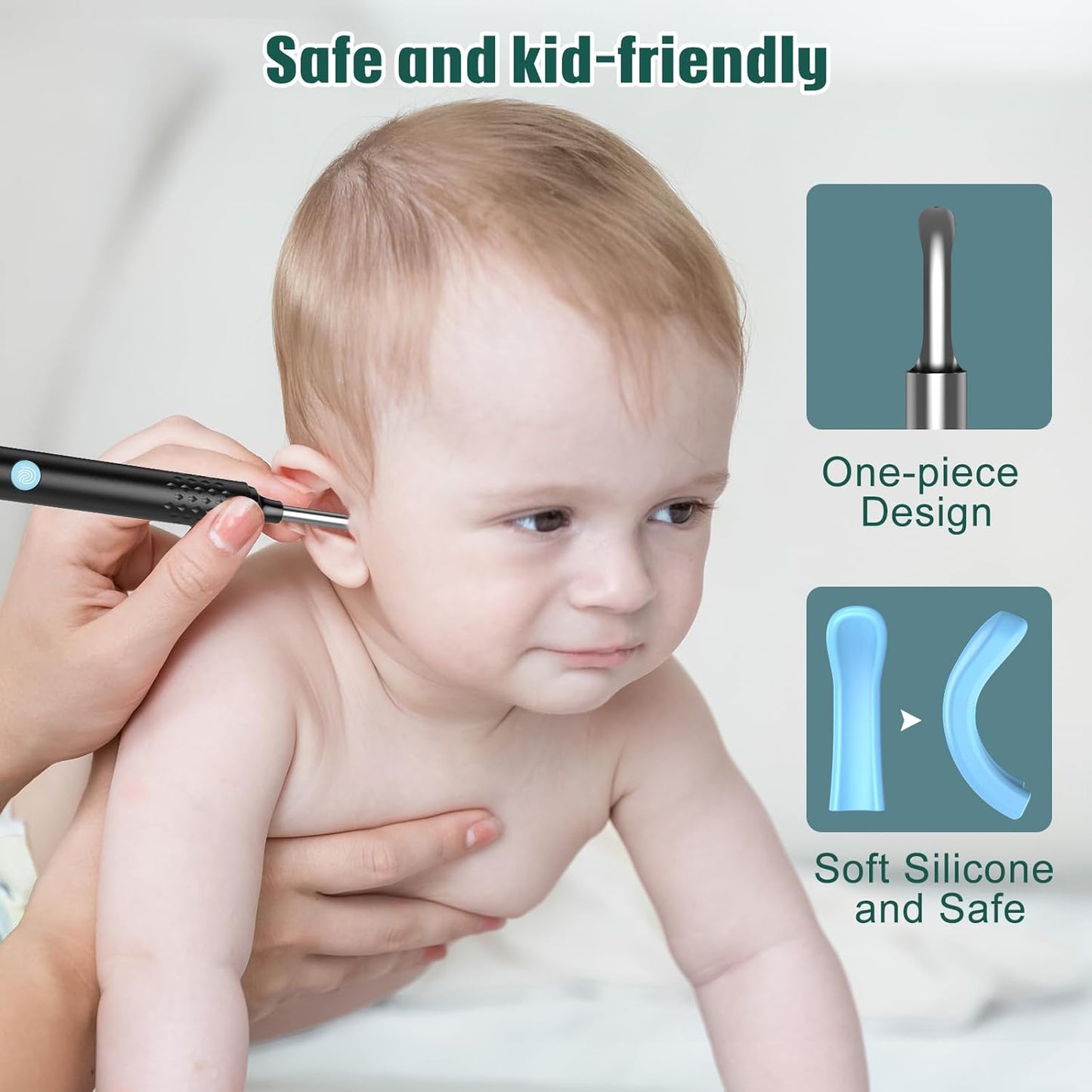 Ear Cleaner with Camera, Ear Wax Removal Kit