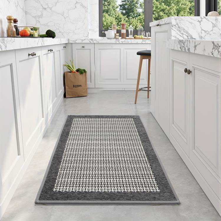 Kitchen Mat with Non-Slip Rubber Backing 19.68*31.49in/50*80cm
