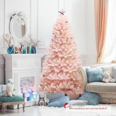 Pink Artificial Christmas Tree – 1.8m
