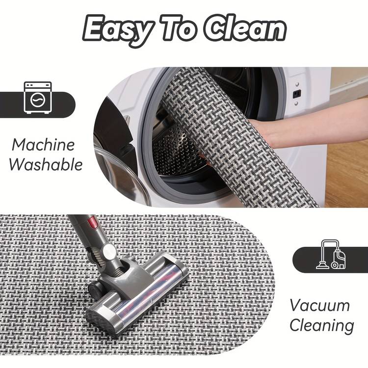 Kitchen Mat with Non-Slip Rubber Backing 19.68*31.49in/50*80cm